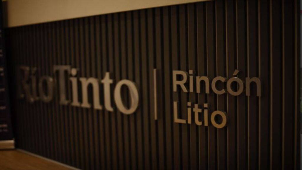 Litio, Río Tinto, NOA, RIGI