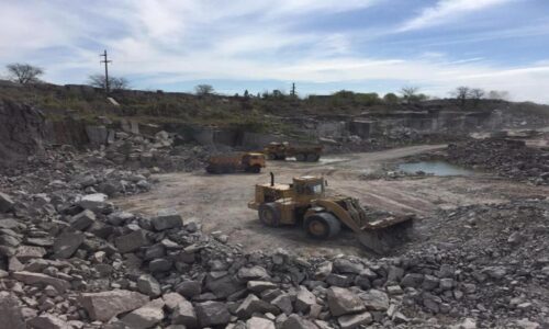 Minería, piedra, Olavarría, cantera