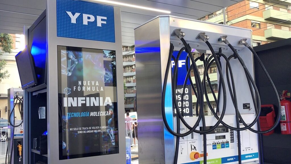 YPF, Combustibles, Surtidores, Horacio Marín, nafta