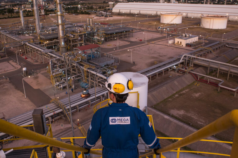 MEGA, Bahía Blanca, Gas, Vaca Muerta,