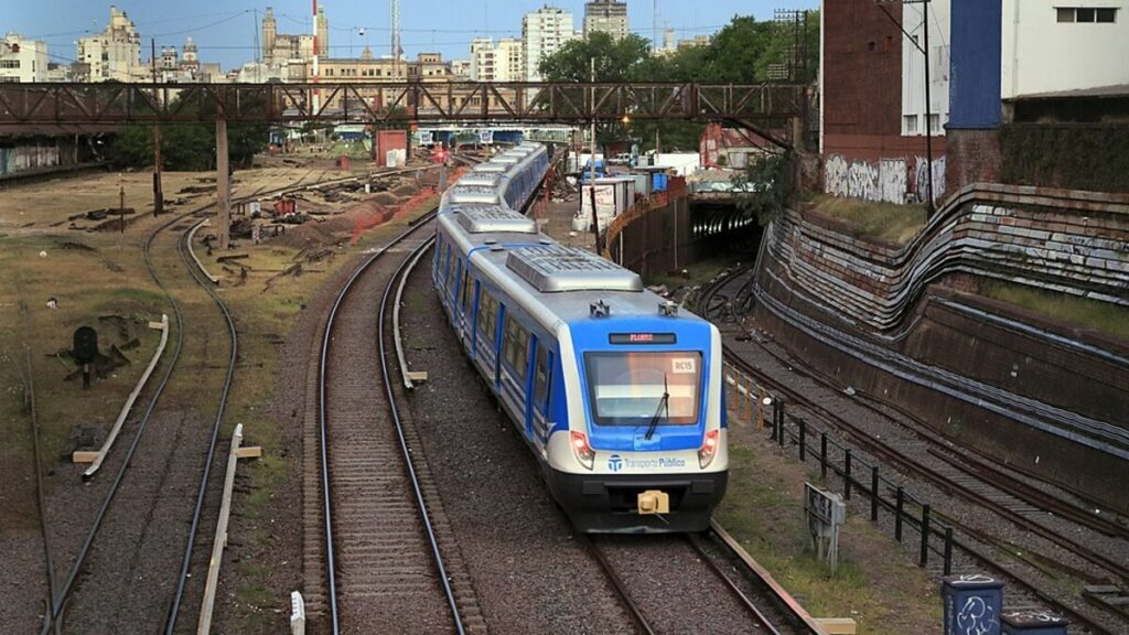 Tren Sarmiento, estación Ramos Mejía, Trenes Argentinos Infraestructura,