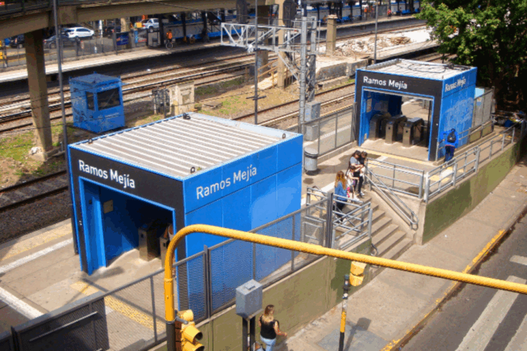 Linea Sarmiento, estación Ramos Mejía, Trenes Argentinos Infraestructura,
