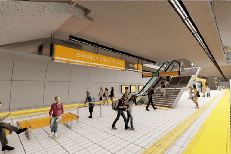 Subte, línea F, SBASE, Ciudad de Buenos Aires