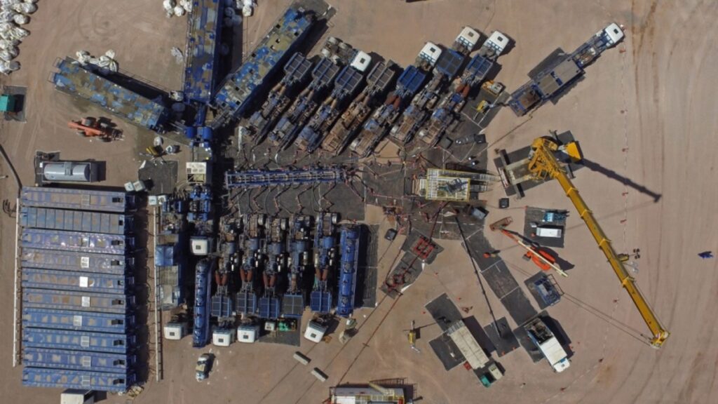 Vaca Muerta, fractura hidráulica, YPF, Vista Energy, Cuenca Neuquina, producción no convencional, NCS Multistage, Real Time Intelligence Center