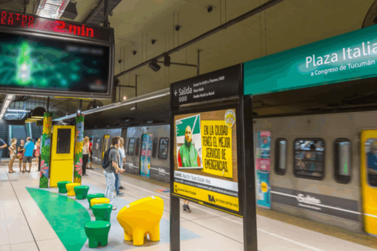 subte, línea D, Plaza Italia, SBASE, renovación, obras públicas, Buenos Aires