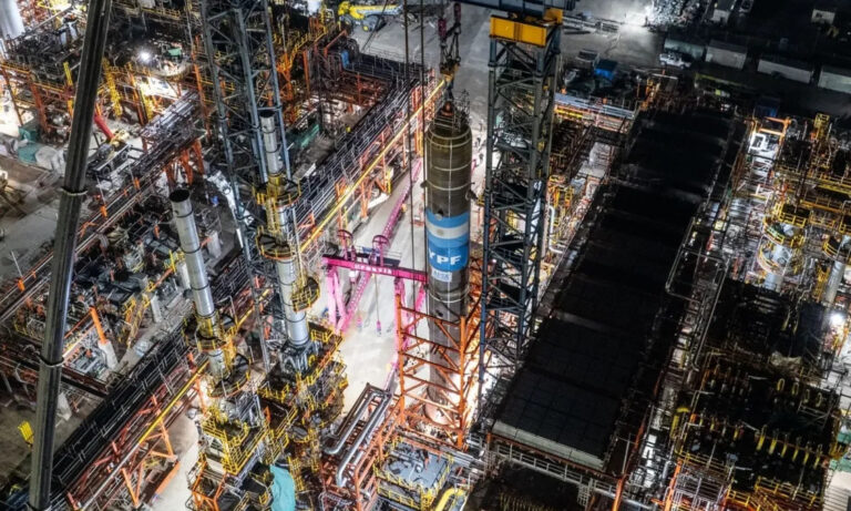 YPF, Impsa, refinería Luján de Cuyo, combustibles limpios, desulfuración, gasoil, proyecto NEC, Mendoza