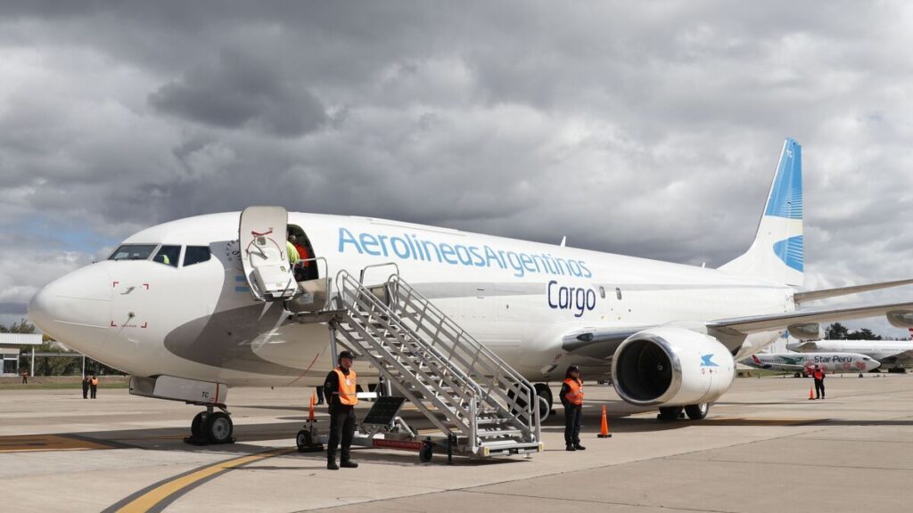 Mercado Libre, Mirgor, Aerolíneas Argentinas Cargo, logística, vuelos de carga, Patagonia, e-commerce,
