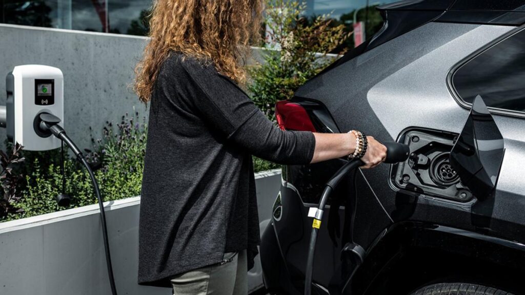carga de autos eléctricos