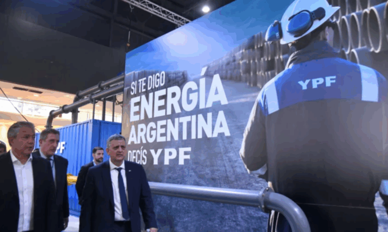 YPF, combustibles premium, exportación, Infinia, gasoil, nafta, Horacio Marín, AOG 2025