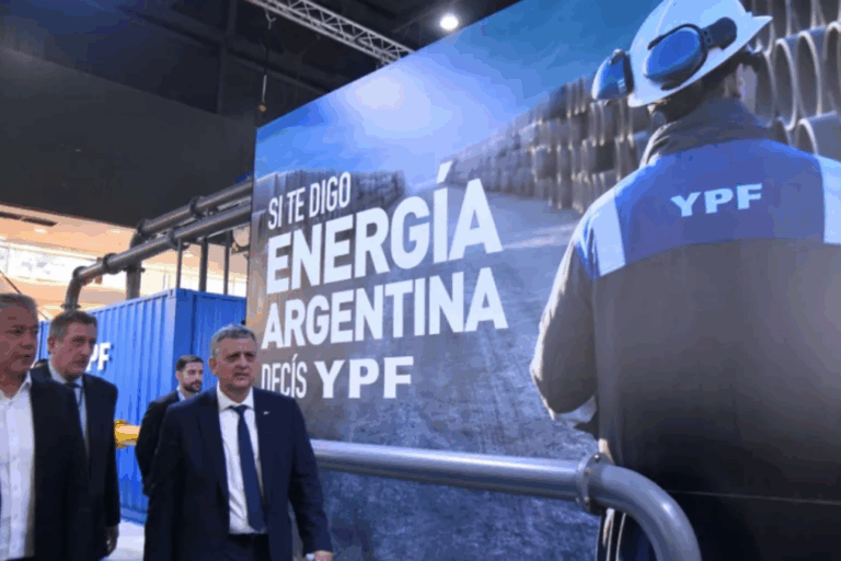 YPF, combustibles premium, exportación, Infinia, gasoil, nafta, Horacio Marín, AOG 2025