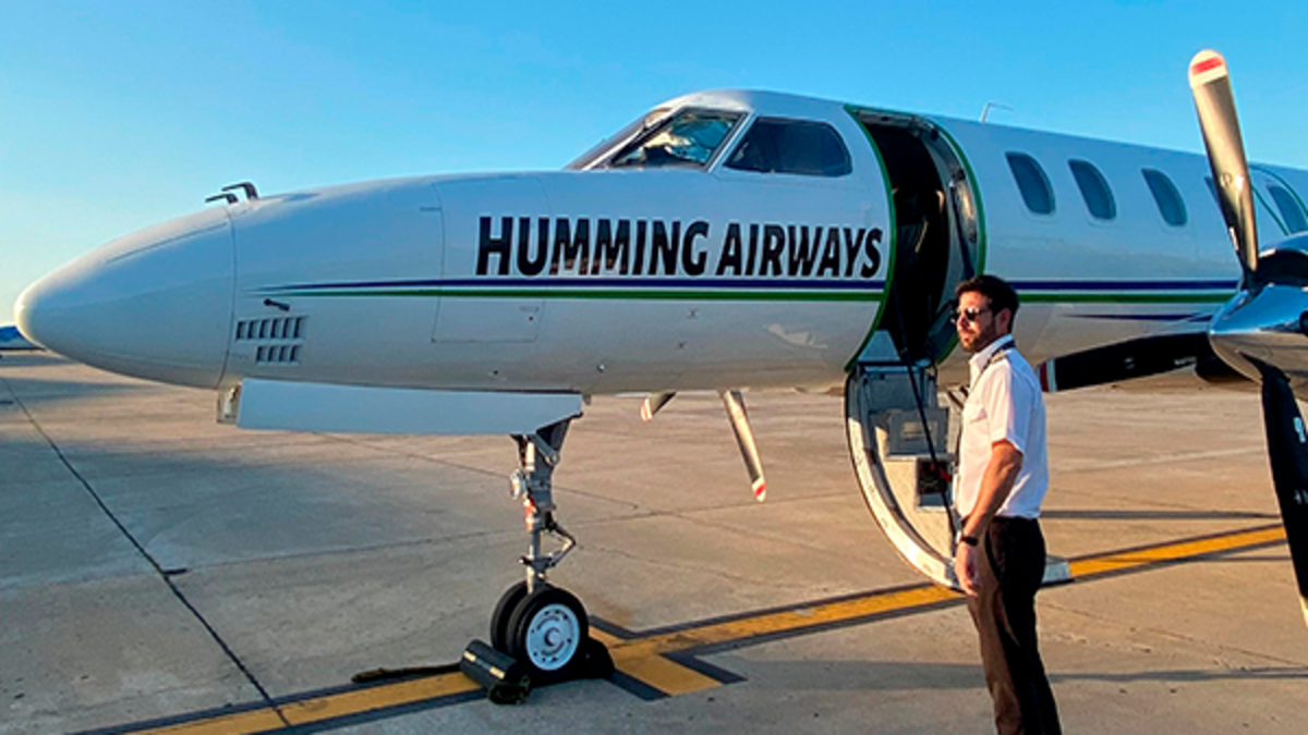 Humming Airways aterriza en Paraná con aviones turbohélice para Humming Airways aterriza en Paraná con aviones turbohélice para