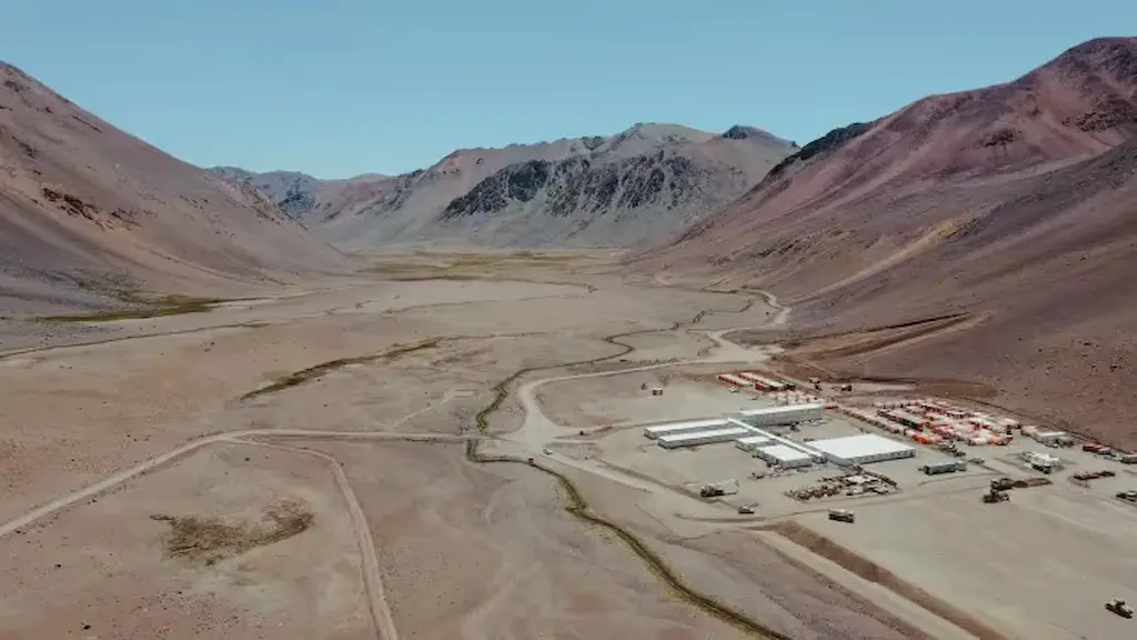 Los Azules está ubicado en Calingasta.