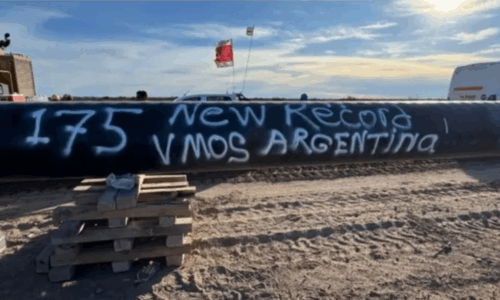 VMOS, Vaca Muerta Sur, Techint, SACDE, récord de soldaduras, infraestructura energética, ductos, tecnología de soldadura automática,