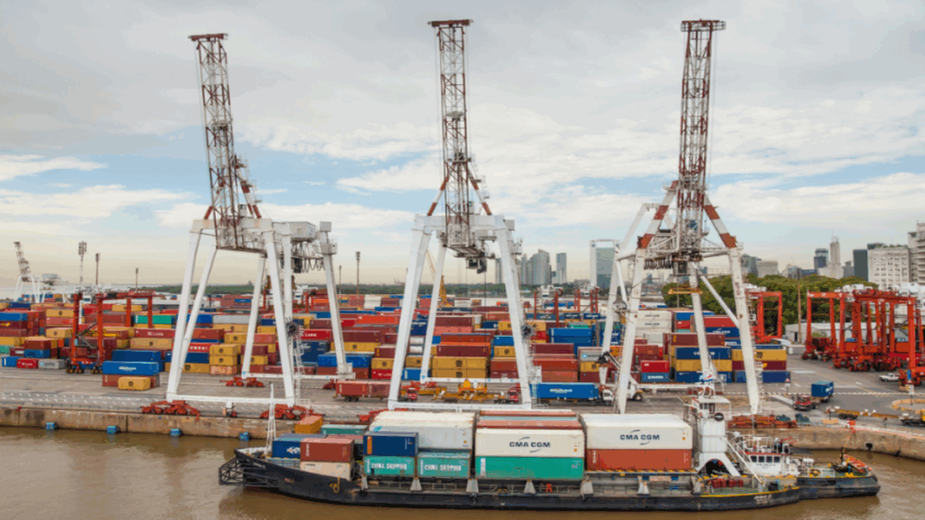 puertos, combustibles