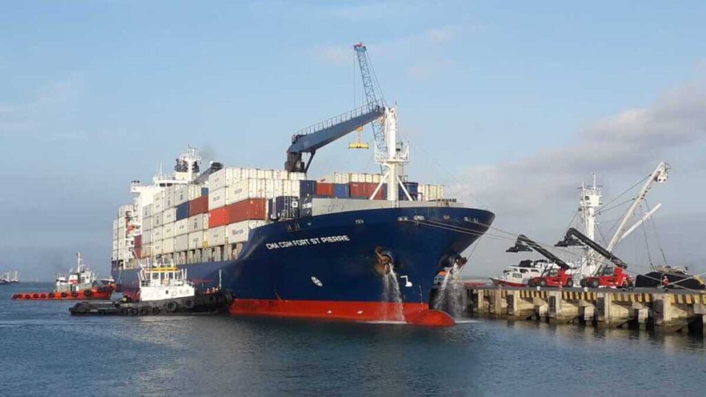CMA CGM, Mar del Plata, puerto, exportaciones, logística, comercio exterior, transporte marítimo, Maersk,