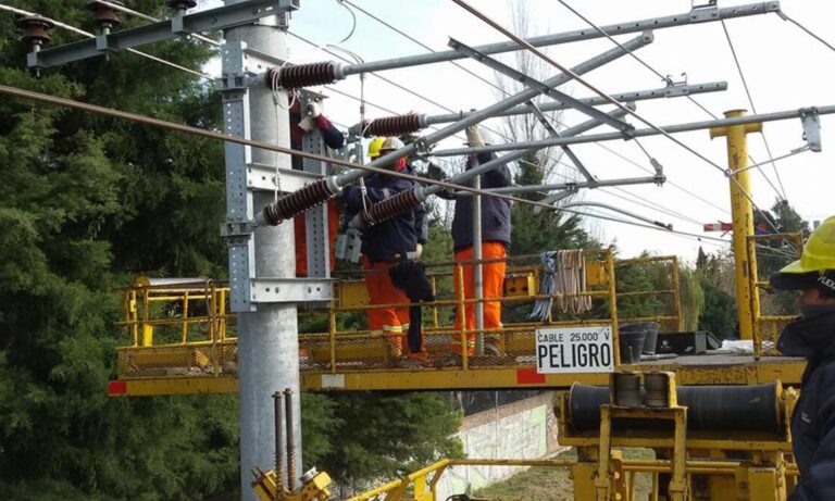 Trenes Argentinos, Línea Roca, Electrificación ferroviaria, Transporte público, Obra ferroviaria, Infraestructura, Ministerio de Transporte,