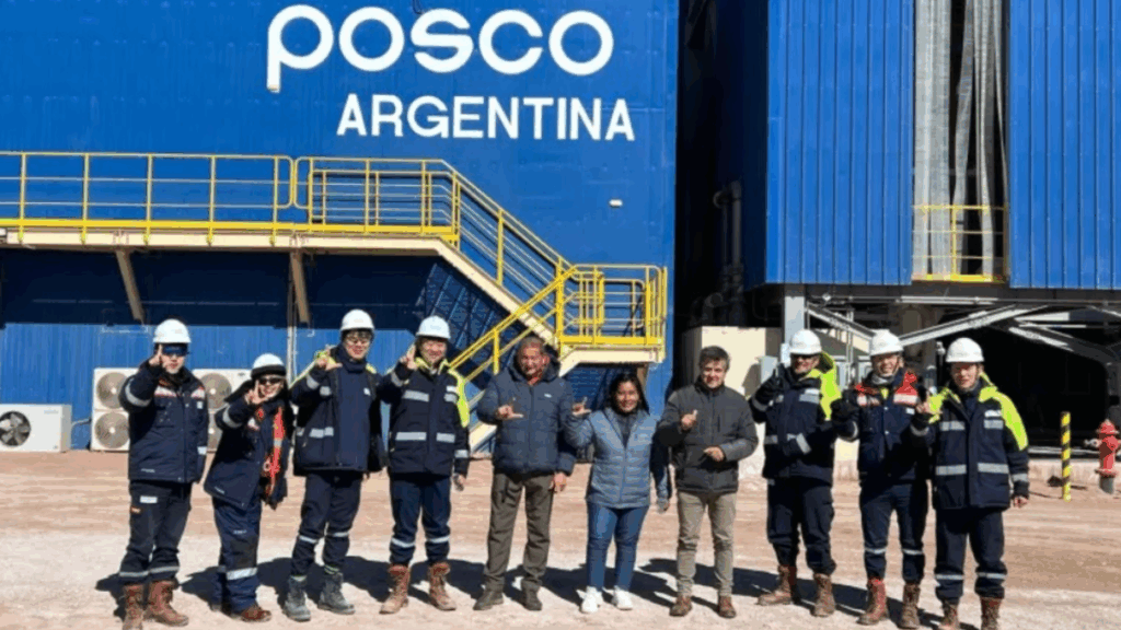 Litio, Posco, Argentina, Hombre Muerto Norte, Inversiones, Baterías, Movilidad eléctrica, Minería,