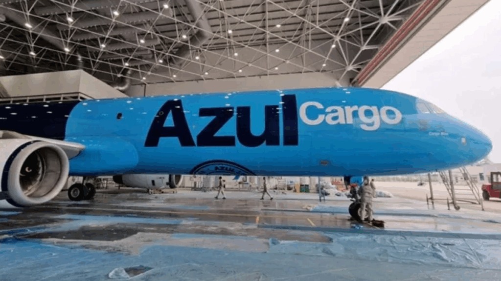 Transporte aéreo, Azul Linhas Aéreas, Azul Cargo Express, ANAC, Ministerio de Economía, Vuelos de carga, Acuerdo bilateral,