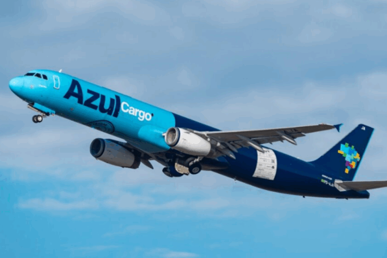 Transporte aéreo, Azul Linhas Aéreas, Azul Cargo Express, ANAC, Ministerio de Economía, Vuelos de carga, Acuerdo bilateral,