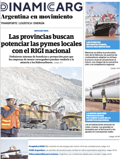 Tapa Dinamicarg noviembre