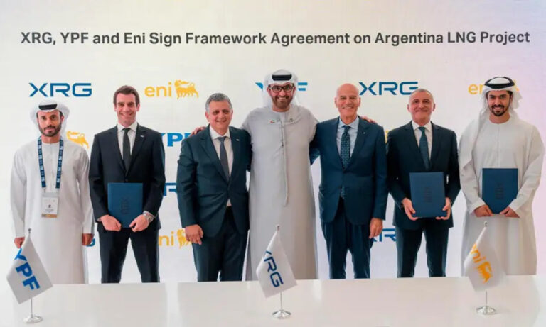 YPF, ENI, ADNOC, Argentina LNG, gas natural licuado, inversión energética, Vaca Muerta,