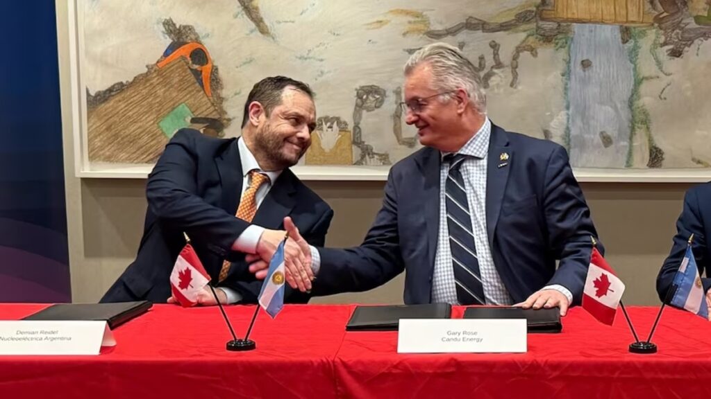 Demian Reidel, Nucleoeléctrica