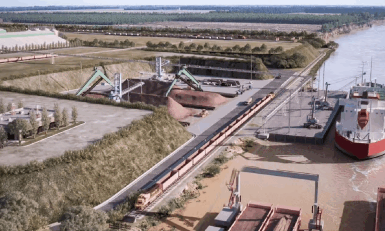 Puerto de Timbúes, Terminales y Servicios, Hidrovía Paraná-Paraguay, Infraestructura portuaria, Logística, Acceso ferroviario,