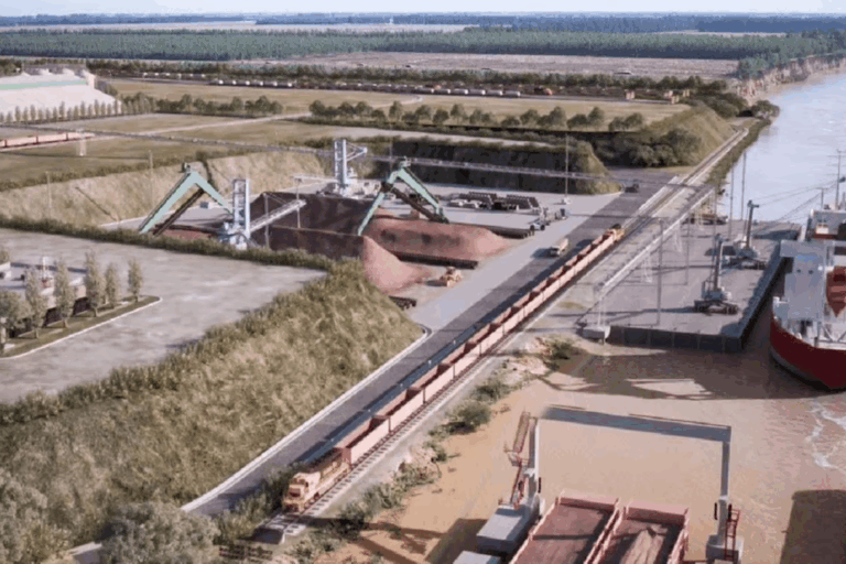 Puerto de Timbúes, Terminales y Servicios, Hidrovía Paraná-Paraguay, Infraestructura portuaria, Logística, Acceso ferroviario,