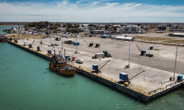 Presupuesto 2026, Puerto Rawson, dragado, infraestructura portuaria, obra pública, pesca, flota pesquera, Chubut,