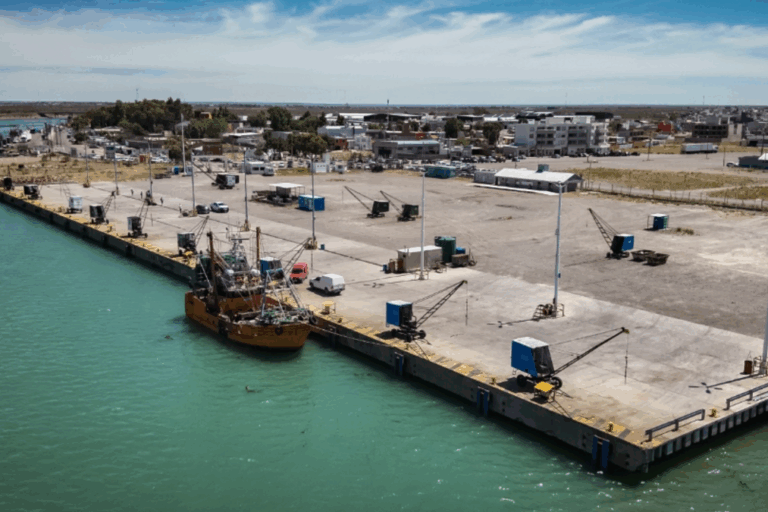 Presupuesto 2026, Puerto Rawson, dragado, infraestructura portuaria, obra pública, pesca, flota pesquera, Chubut,