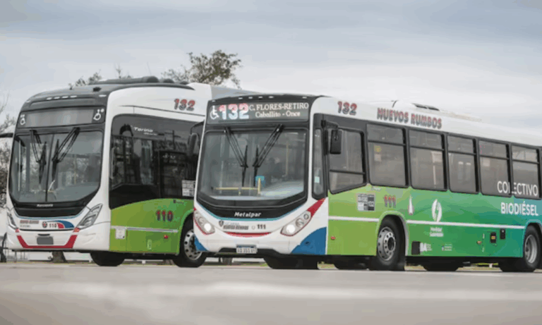 transporte público, colectivos, GNC, movilidad sustentable, Ciudad de Buenos Aires, AMBA, Grupo Metropol, líneas 65 y 151,