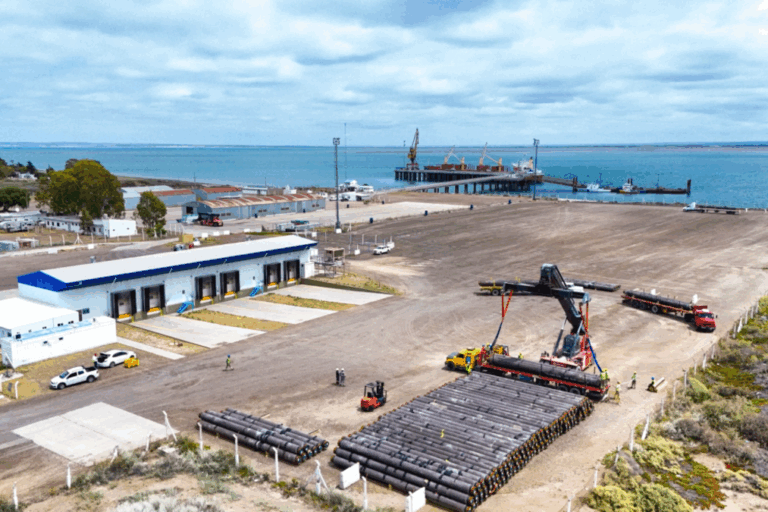 San Antonio Este, Patagonia Norte, Puertos, Logística, Energía, Río Negro, Infraestructura Portuaria, VMOS, Oil & Gas