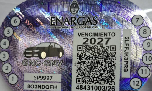GNC, ENARGAS, oblea de GNC, Gas Natural Vehicular, regulación energética, Presupuesto 2026, transporte, seguridad vehicular,
