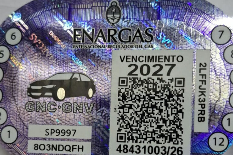 GNC, ENARGAS, oblea de GNC, Gas Natural Vehicular, regulación energética, Presupuesto 2026, transporte, seguridad vehicular,