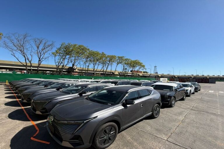 Autos, autos eléctricos, importación, Puerto Buenos Aires, GAC