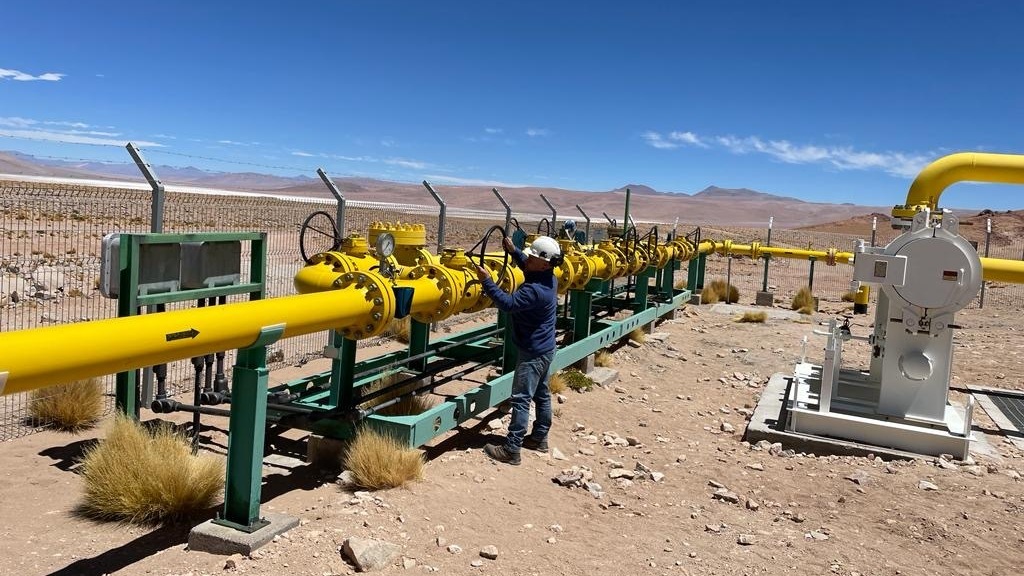 Pluspetrol, TGN, gas natural, Vaca Muerta, exportación de gas, Chile, La Calera, Bajo del Choique, Enargas, open season,