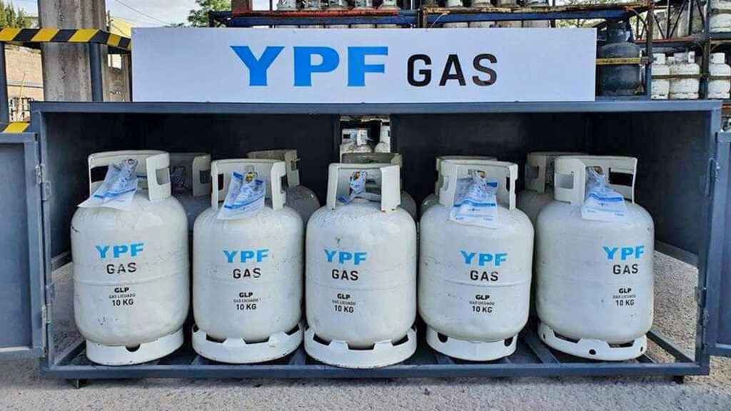 YPF, YPF Gas, garrafas, GLP, gas licuado de petróleo, energía, consumo hogareño, AMBA, envases plásticos,