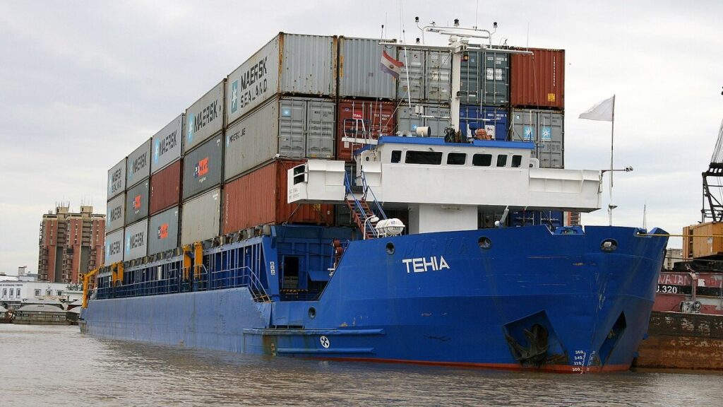 Paraguay, logística, comercio exterior, transporte fluvial, hidrovía Paraguay-Paraná, contenedores, TEU, infraestructura, exportaciones,