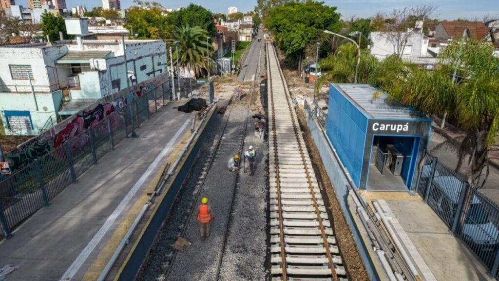 Trenes Argentinos, Línea Mitre, Ramal Tigre, Obras ferroviarias, Renovación de vías, Señalamiento ferroviario, Transporte público,
