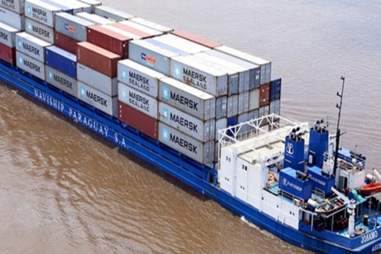 Paraguay, logística, comercio exterior, transporte fluvial, hidrovía Paraguay-Paraná, contenedores, TEU, infraestructura, exportaciones,