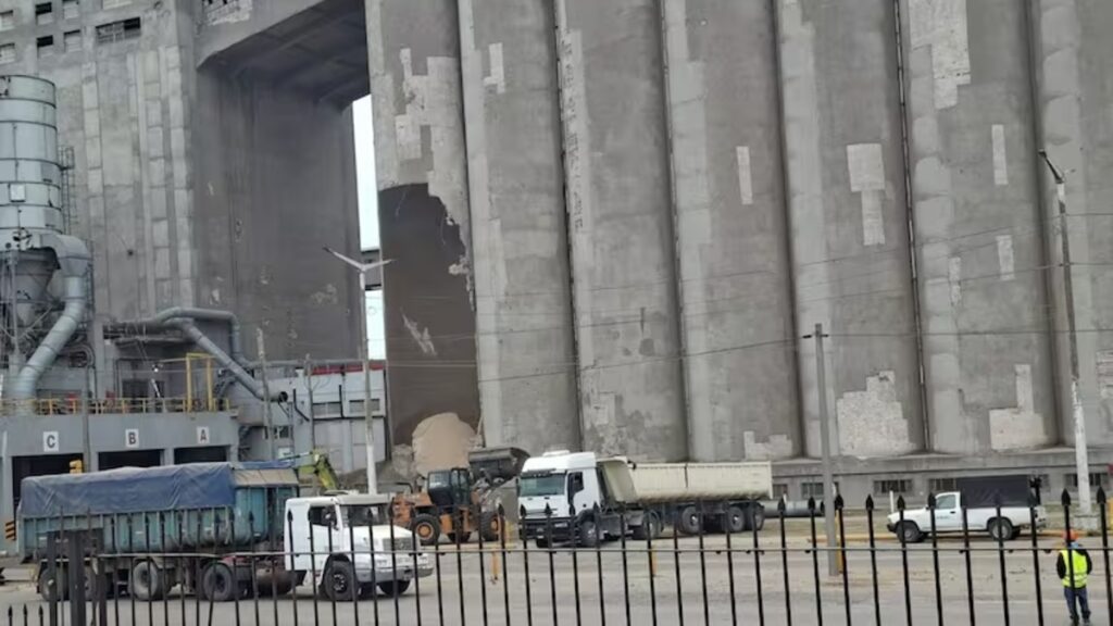 Puerto de Quequén, accidente