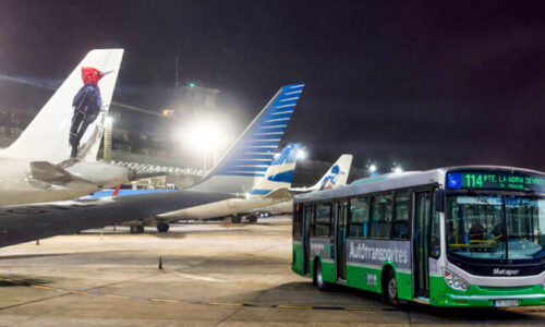 Transporte público, colectivos, Línea 114, Aeroparque Jorge Newbery, Secretaría de Transporte, Ministerio de Economía, ORSNA, Ciudad de Buenos Aires, conectividad urbana,