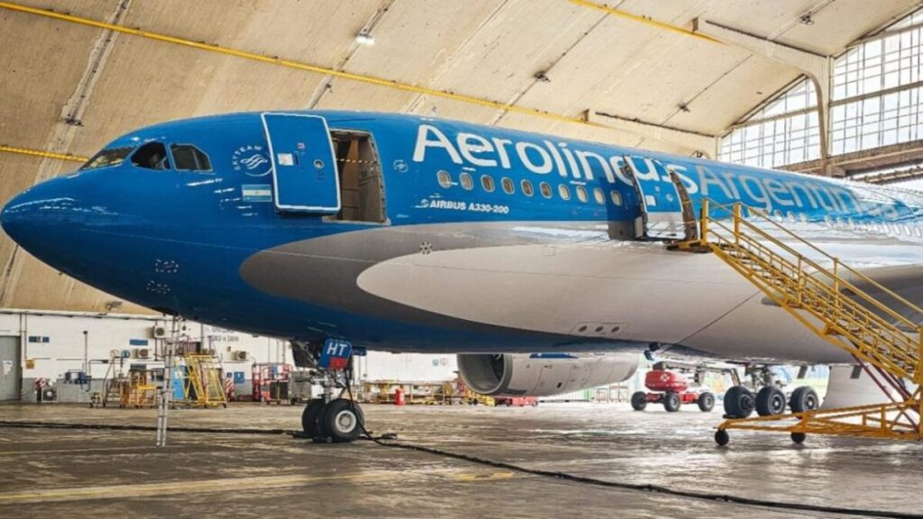 Aerolíneas Argentinas, transporte aéreo, superávit operativo, empresas públicas, aviación comercial, balance 2025, deuda financiera, flota aérea, mercado aerocomercial, Argentina