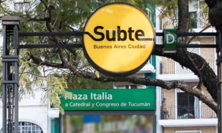 Subte, Línea D, Plaza Italia, Infraestructura, Transporte público, Ciudad de Buenos Aires, Obra pública, Movilidad urbana, Modernización, Subterráneos de Buenos Aires