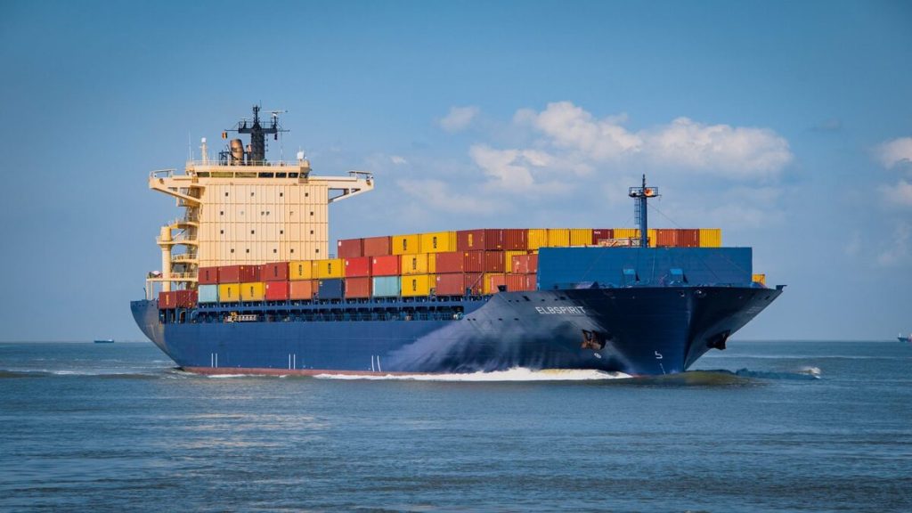 Container, contenedores, barco, Ormuz