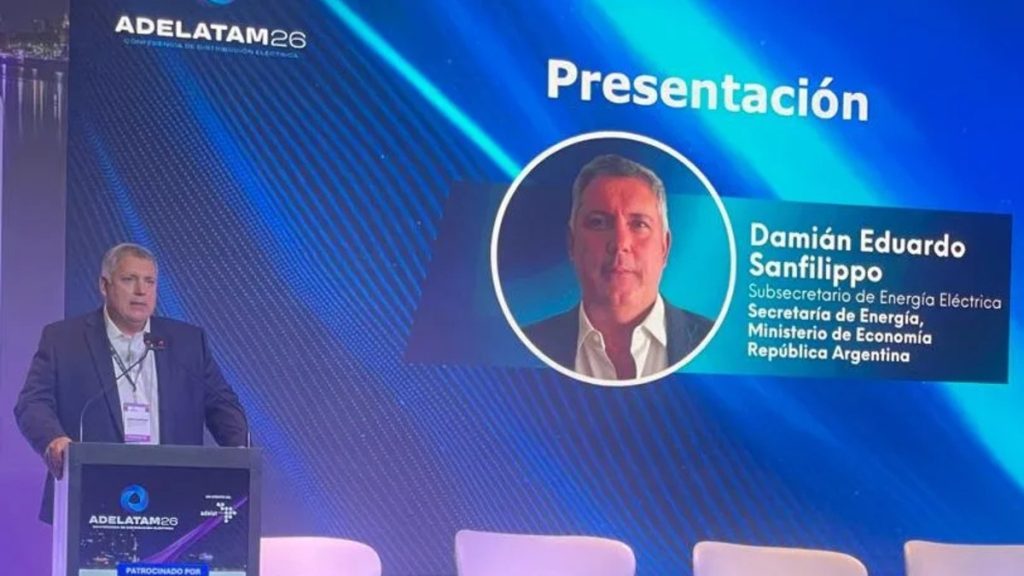 el subsecretario de Energía Eléctrica, Damián Sanfilippo