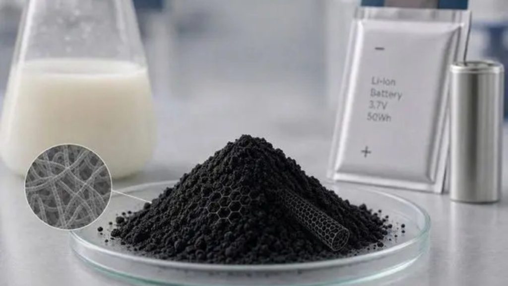 El proyecto NanoLife propone un proceso ecológico para sintetizar el material de baterías de litio. 
