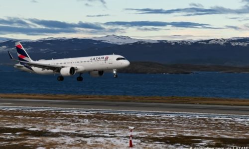LATAM en Ushuaia