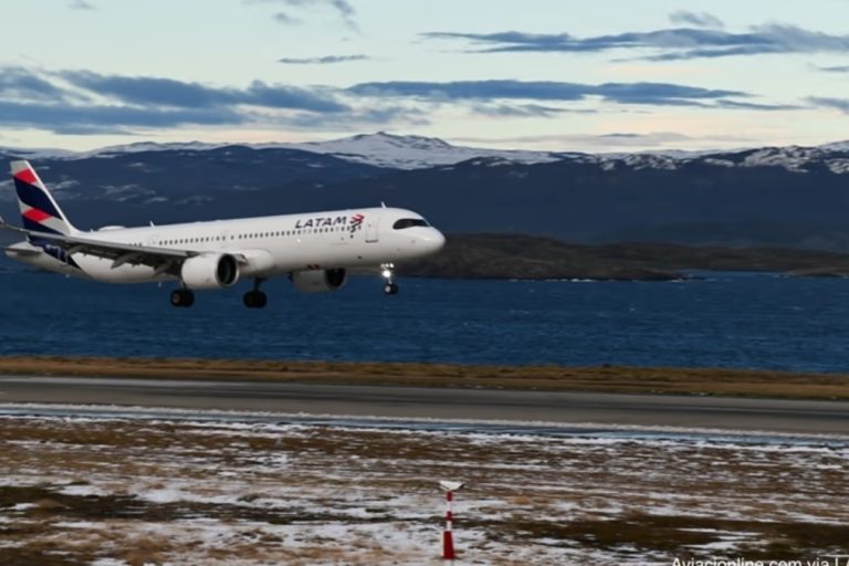 LATAM en Ushuaia