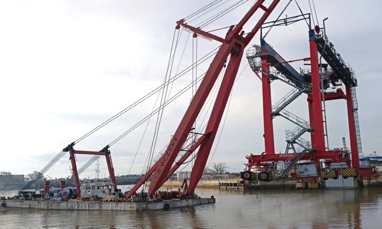 Loginter, Dock Sud, Puerto, rescate